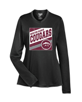 Weston Ranch HS Football Square - Womens Performance Longsleeve