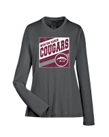 Weston Ranch HS Football Square - Womens Performance Longsleeve