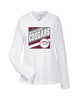 Weston Ranch HS Football Square - Womens Performance Longsleeve