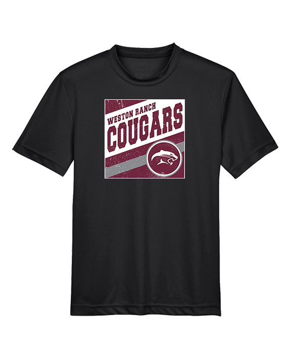 Weston Ranch HS Football Square - Youth Performance Shirt