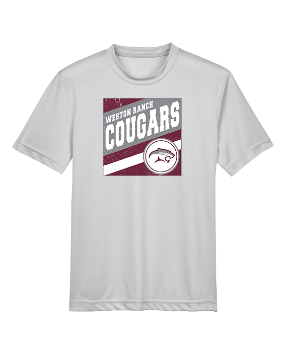 Weston Ranch HS Football Square - Youth Performance Shirt