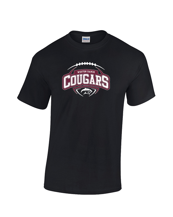Weston Ranch HS Football Toss - Cotton T-Shirt