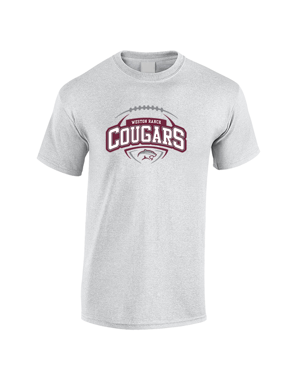 Weston Ranch HS Football Toss - Cotton T-Shirt