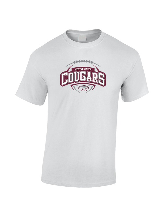Weston Ranch HS Football Toss - Cotton T-Shirt
