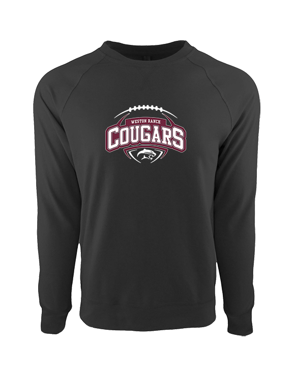 Weston Ranch HS Football Toss - Crewneck Sweatshirt