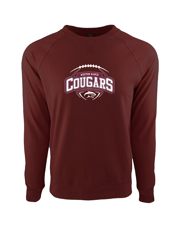 Weston Ranch HS Football Toss - Crewneck Sweatshirt
