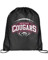 Weston Ranch HS Football Toss - Drawstring Bag