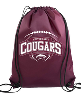 Weston Ranch HS Football Toss - Drawstring Bag