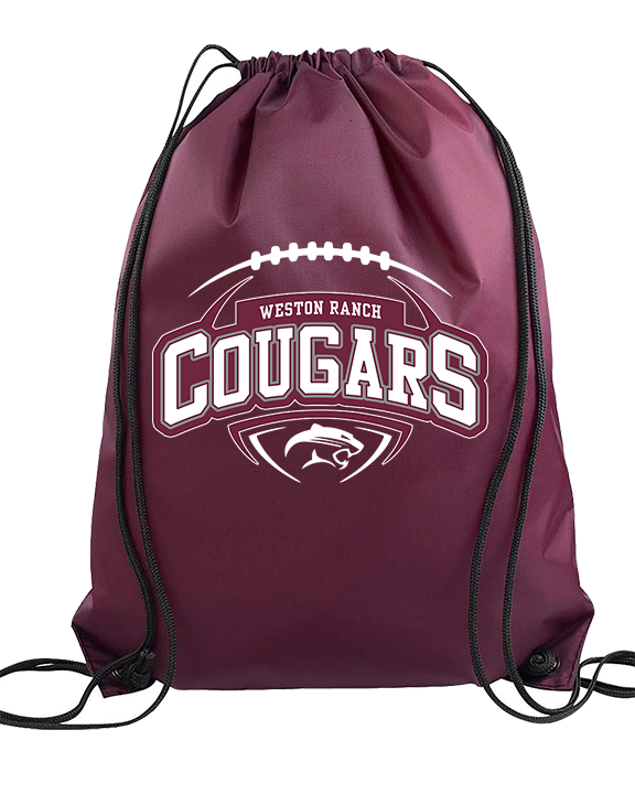 Weston Ranch HS Football Toss - Drawstring Bag