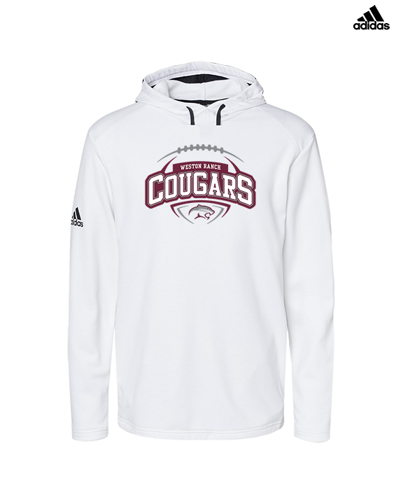 Weston Ranch HS Football Toss - Mens Adidas Hoodie