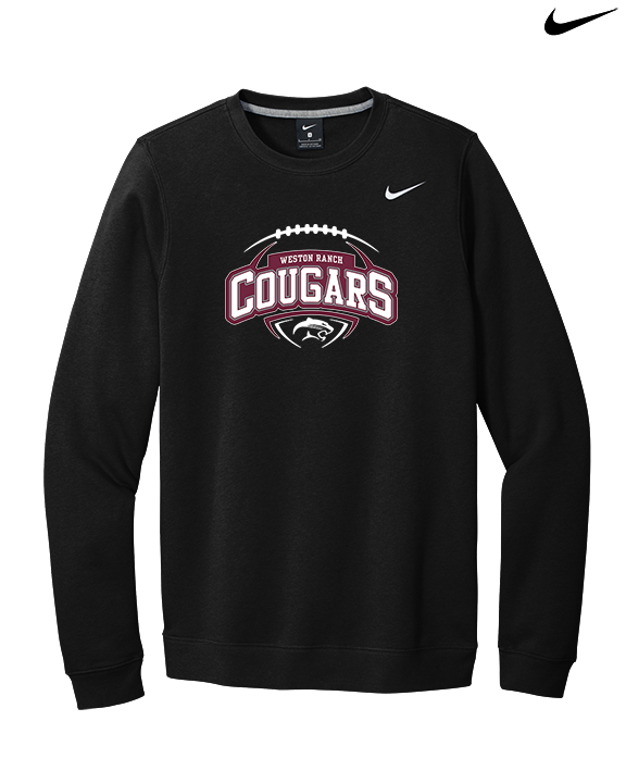 Weston Ranch HS Football Toss - Mens Nike Crewneck