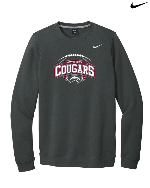 Weston Ranch HS Football Toss - Mens Nike Crewneck