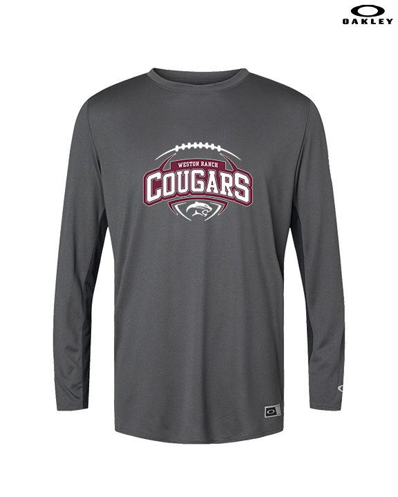 Weston Ranch HS Football Toss - Mens Oakley Longsleeve