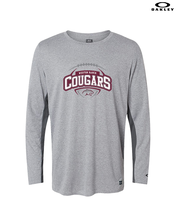 Weston Ranch HS Football Toss - Mens Oakley Longsleeve