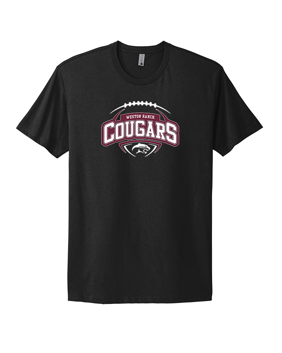Weston Ranch HS Football Toss - Mens Select Cotton T-Shirt