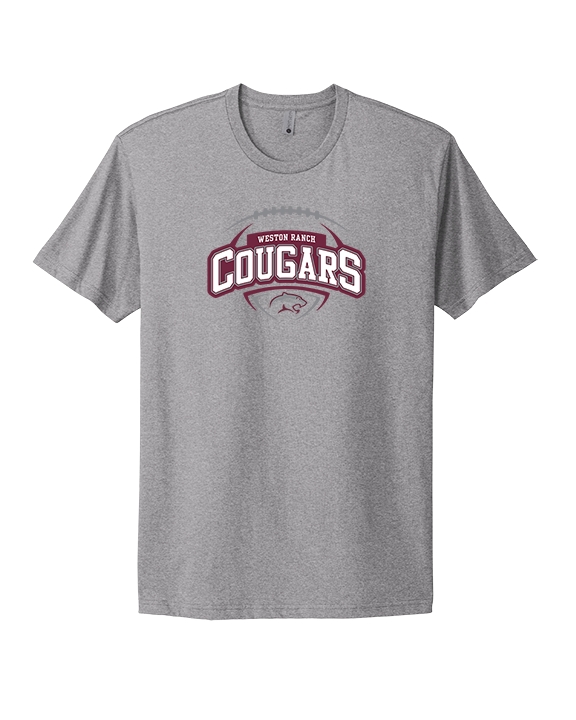 Weston Ranch HS Football Toss - Mens Select Cotton T-Shirt