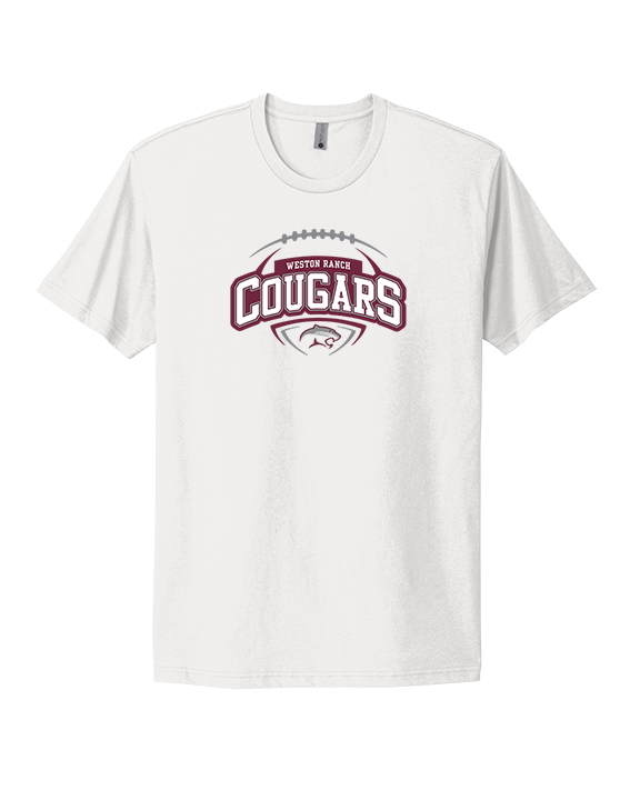 Weston Ranch HS Football Toss - Mens Select Cotton T-Shirt