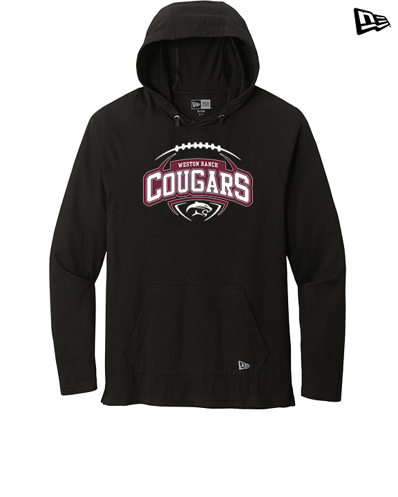 Weston Ranch HS Football Toss - New Era Tri-Blend Hoodie