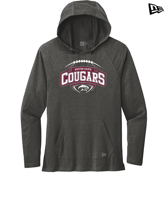 Weston Ranch HS Football Toss - New Era Tri-Blend Hoodie