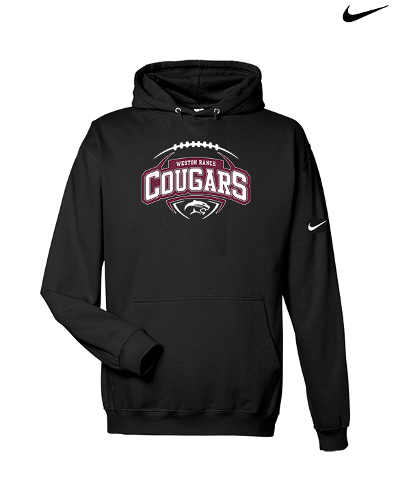Weston Ranch HS Football Toss - Nike Club Fleece Hoodie