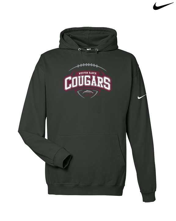 Weston Ranch HS Football Toss - Nike Club Fleece Hoodie