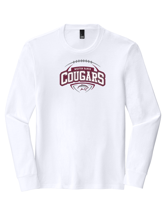Weston Ranch HS Football Toss - Tri-Blend Long Sleeve