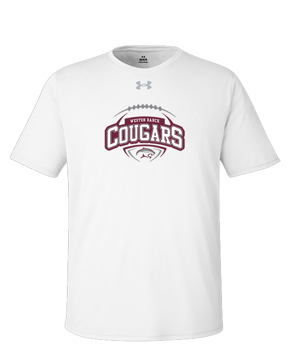 Weston Ranch HS Football Toss - Under Armour Mens Team Tech T-Shirt