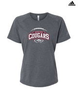 Weston Ranch HS Football Toss - Womens Adidas Performance Shirt