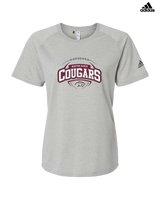 Weston Ranch HS Football Toss - Womens Adidas Performance Shirt