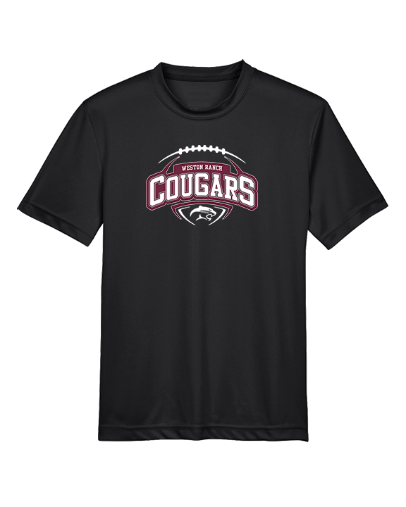 Weston Ranch HS Football Toss - Youth Performance Shirt