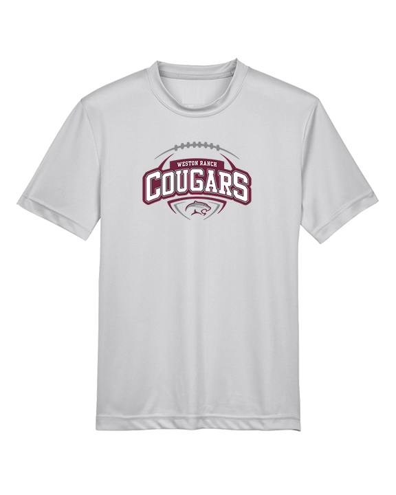 Weston Ranch HS Football Toss - Youth Performance Shirt