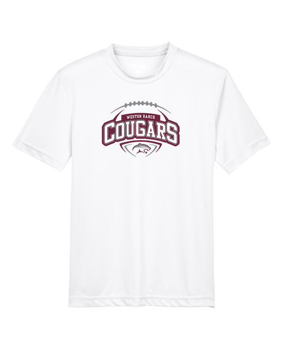 Weston Ranch HS Football Toss - Youth Performance Shirt