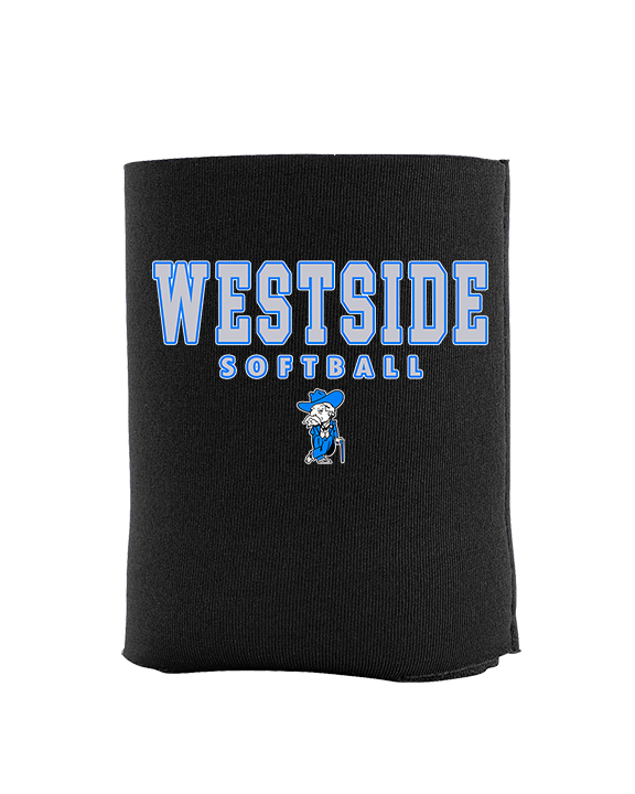 Westside HS Softball Block - Koozie