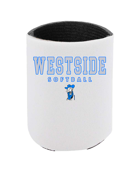 Westside HS Softball Block - Koozie
