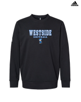 Westside HS Softball Block - Mens Adidas Crewneck