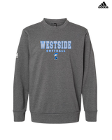 Westside HS Softball Block - Mens Adidas Crewneck