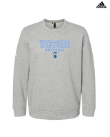 Westside HS Softball Block - Mens Adidas Crewneck