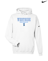 Westside HS Softball Block - Nike Club Fleece Hoodie