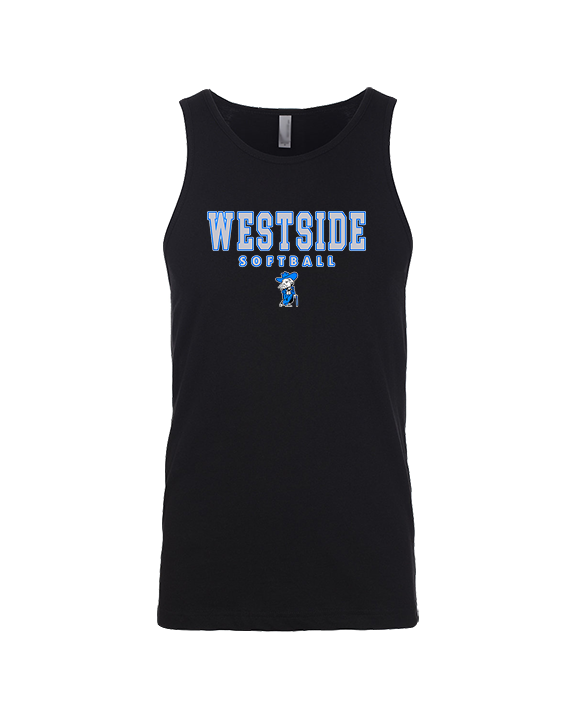 Westside HS Softball Block - Tank Top