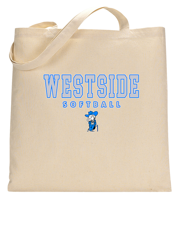 Westside HS Softball Block - Tote