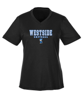 Westside HS Softball Block - Womens Performance Shirt