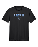 Westside HS Softball Block - Youth Performance Shirt