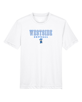 Westside HS Softball Block - Youth Performance Shirt