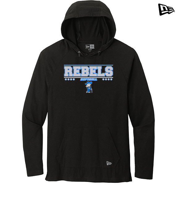 Westside HS Softball Border - New Era Tri-Blend Hoodie