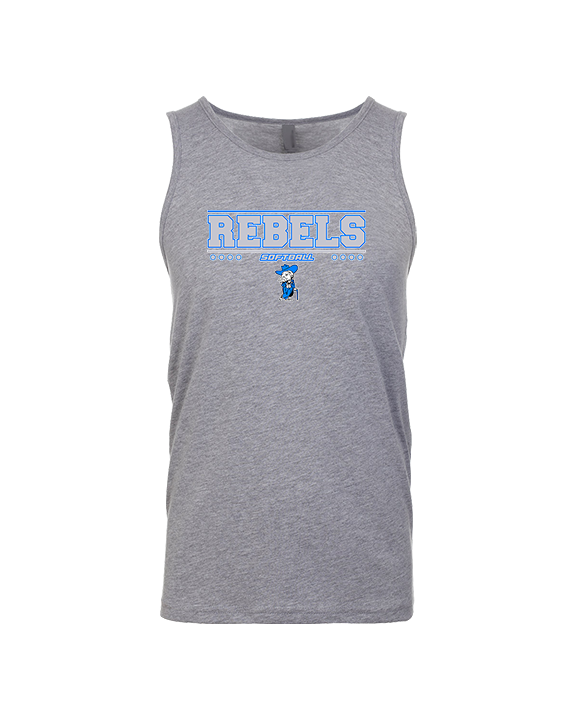 Westside HS Softball Border - Tank Top
