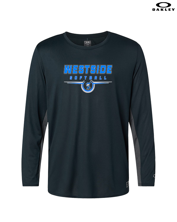 Westside HS Softball Design - Mens Oakley Longsleeve