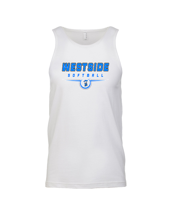 Westside HS Softball Design - Tank Top