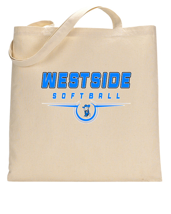 Westside HS Softball Design - Tote