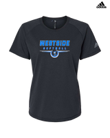 Westside HS Softball Design - Womens Adidas Performance Shirt