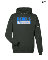 Westside HS Softball Pennant - Nike Club Fleece Hoodie